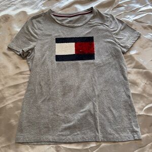 Tommy Hilfiger Sequin T Shirt